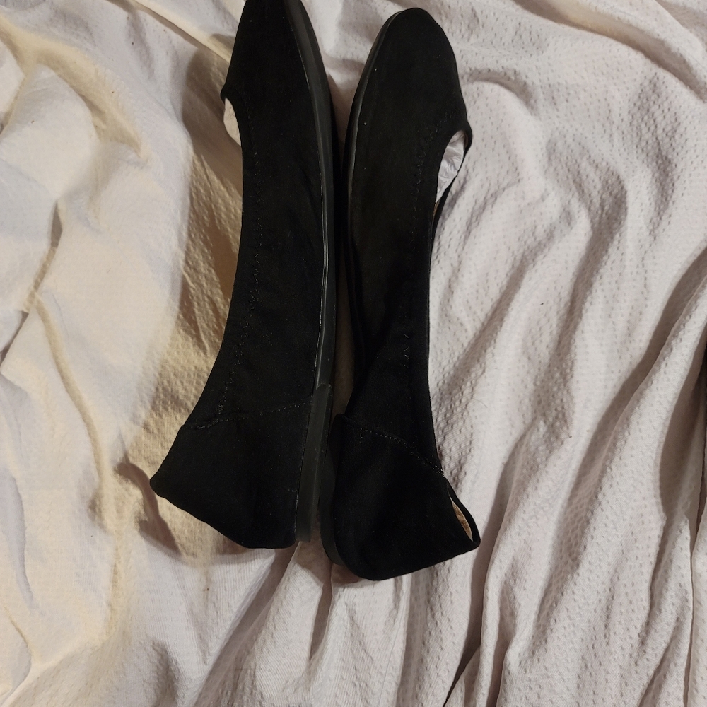 Brand New amazon microsuede ballet flat size 9.5 - Picture 6 of 13